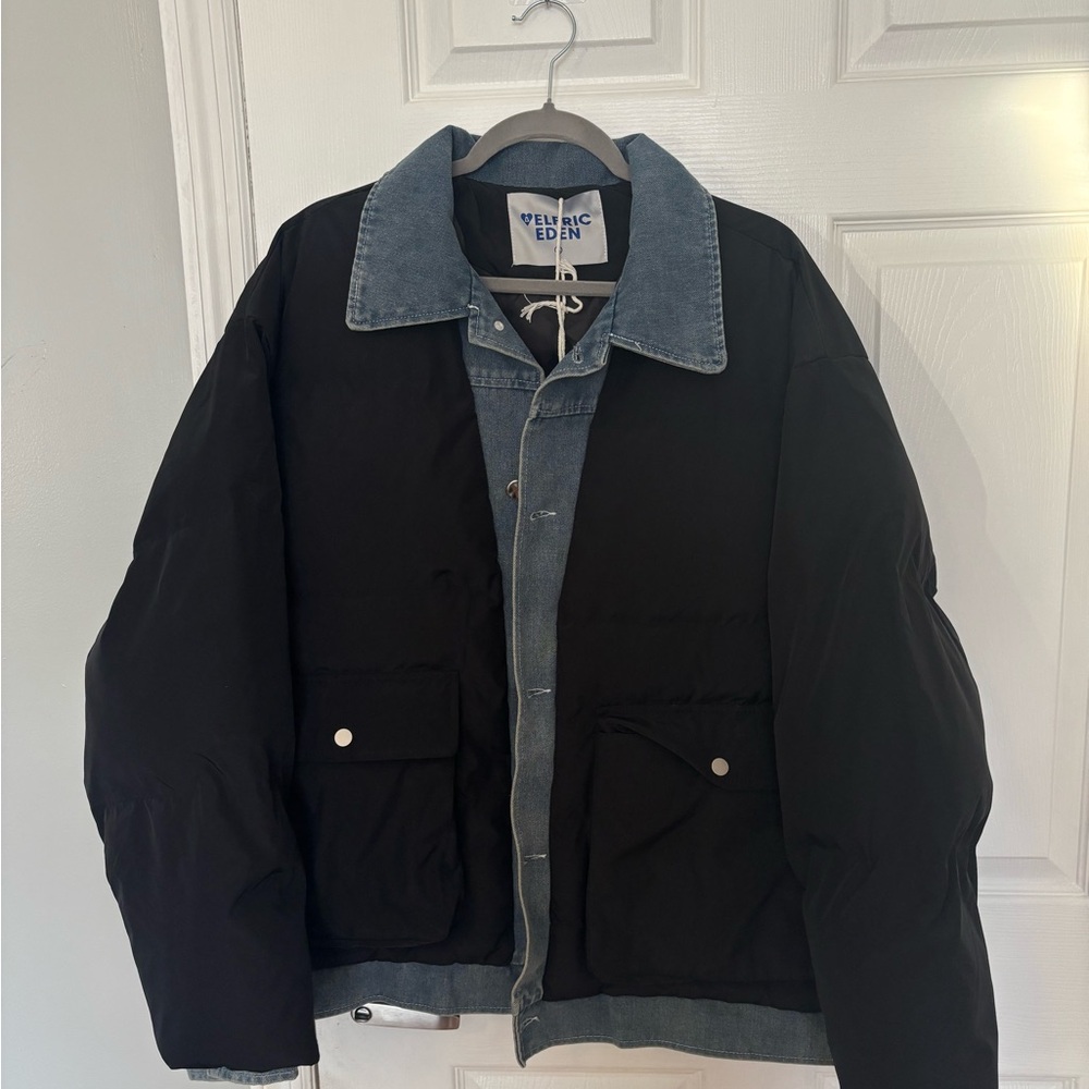 Aelfric Eden Black and Blue Men's Jacket